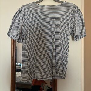 🚨REMOVING LISTING MAY 4🚨 Lucky Brand blue & white striped tee